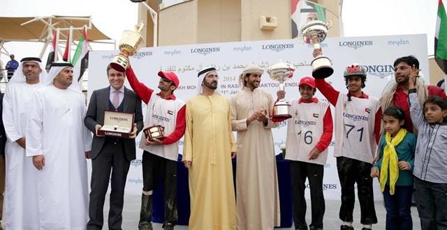 راشد بن دلموك يتوج بطلا لكأس حاكم دبي